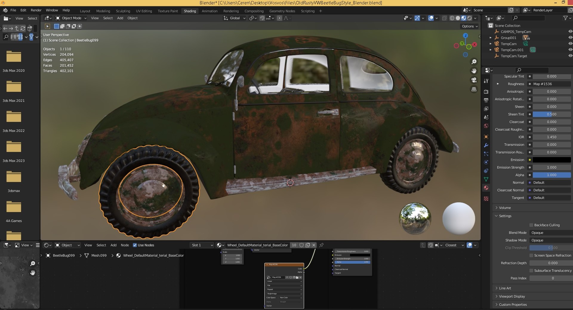 VW Style Beetle Bug  Old Rusty WW2 Car Wrecked 3D model https://p.turbosquid.com/ts-thumb/xn/La3jUX/gq/blender/jpg/1668922080/1920x1080/fit_q87/14f8596c19395159c9c83501d38f95a7360209f1/blender.jpg