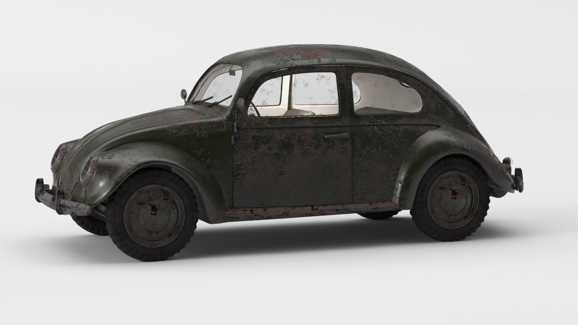 VW Style Beetle Bug  Old Rusty WW2 Car Wrecked 3D model https://p.turbosquid.com/ts-thumb/xn/La3jUX/iP/oldrustyvwbeetlebug000004/jpg/1668923481/1920x1080/fit_q87/c1f080ffbc79fb1346e620a2233cfc0c647776f6/oldrustyvwbeetlebug000004.jpg