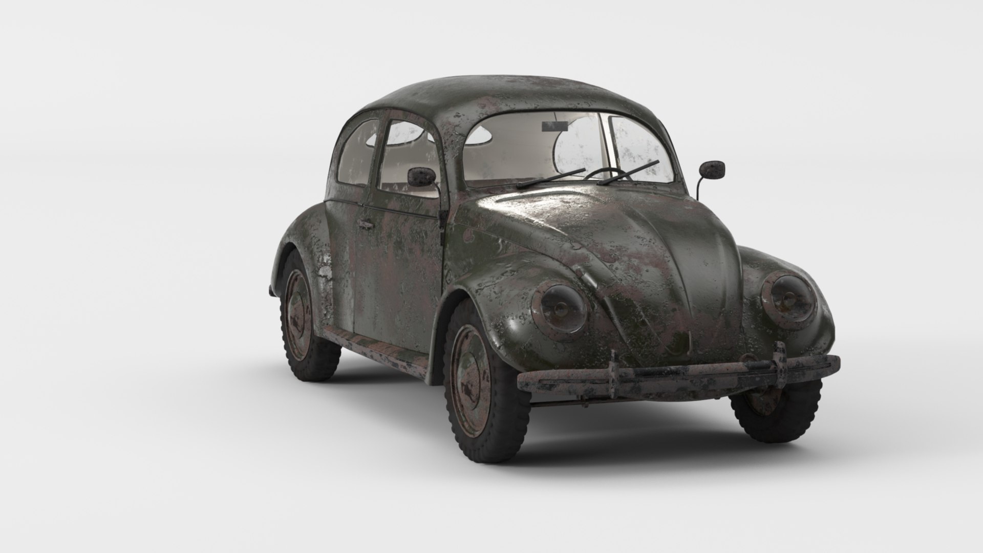 VW Style Beetle Bug  Old Rusty WW2 Car Wrecked 3D model https://p.turbosquid.com/ts-thumb/xn/La3jUX/iw/oldrustyvwbeetlebug000017/jpg/1668923505/1920x1080/fit_q87/92ee4d10527ef6c0e116be09d1928381f58898db/oldrustyvwbeetlebug000017.jpg