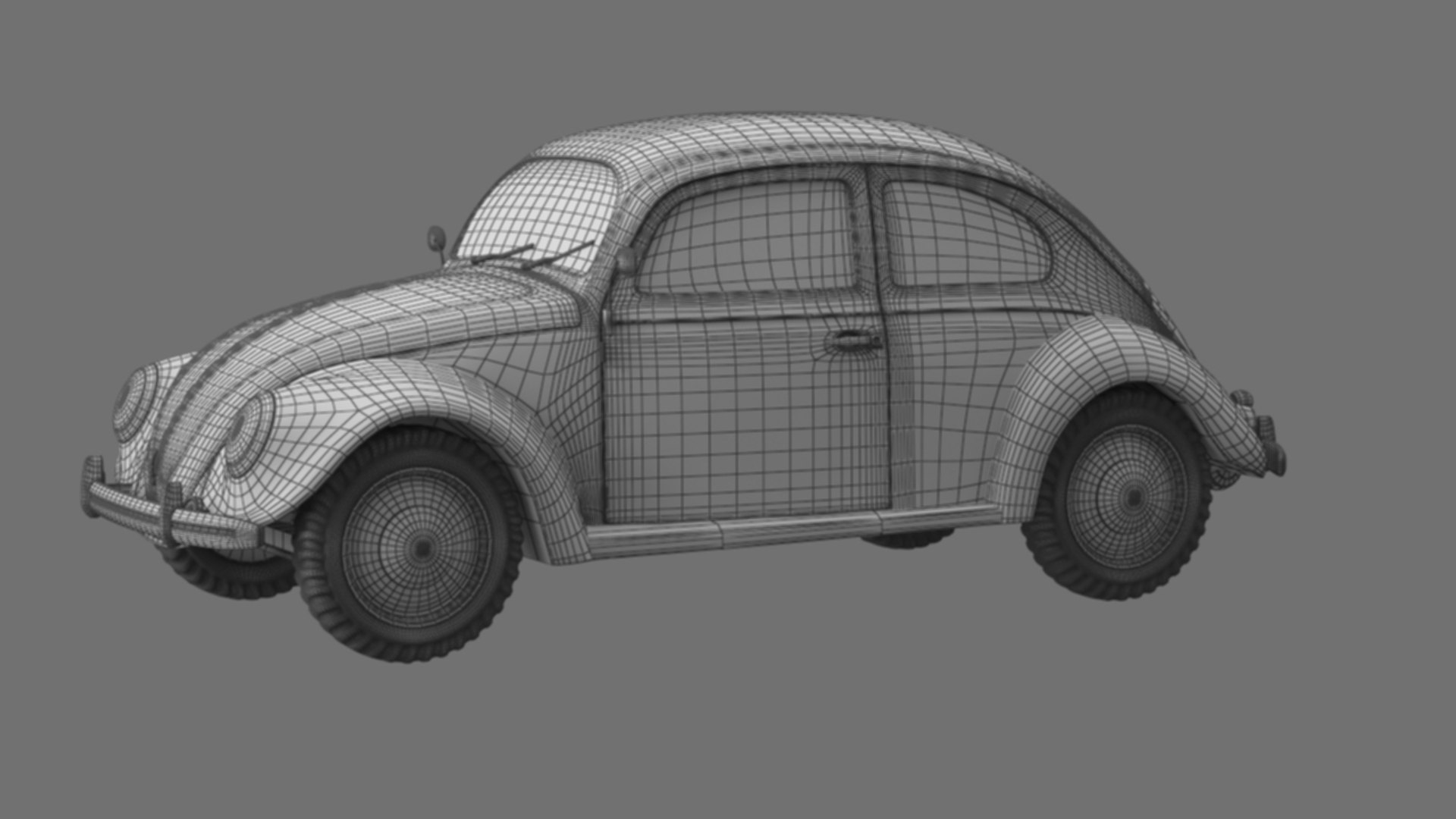 VW Style Beetle Bug  Old Rusty WW2 Car Wrecked 3D model https://p.turbosquid.com/ts-thumb/xn/La3jUX/jf/oldrustyvwbeetlebugwireframe000002/jpg/1668922183/1920x1080/fit_q87/a7c36b7df33fb90a45acc4f6c547edf3514ea1ba/oldrustyvwbeetlebugwireframe000002.jpg