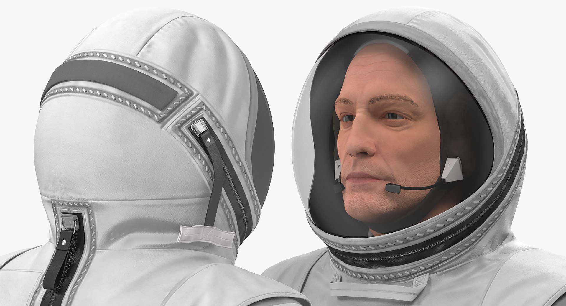 Astronaut Spacesuit Space Helmet 3D Model - TurboSquid 1392210