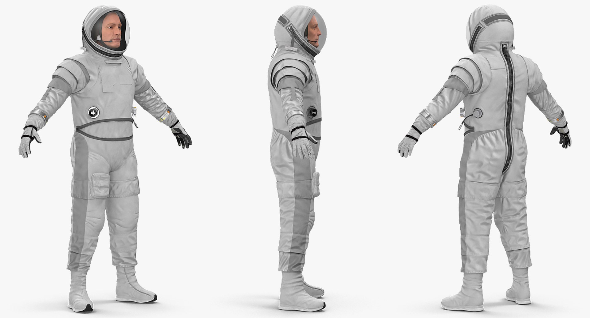 Astronaut Spacesuit Space Helmet 3D Model - TurboSquid 1392210