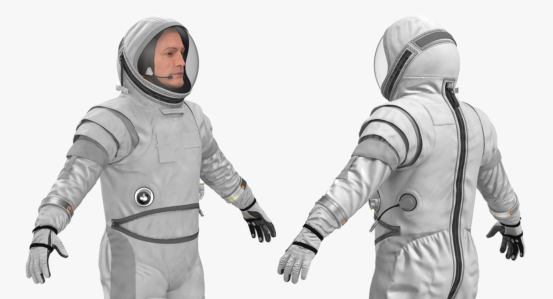 Astronaut Spacesuit Space Helmet 3D Model - TurboSquid 1392210