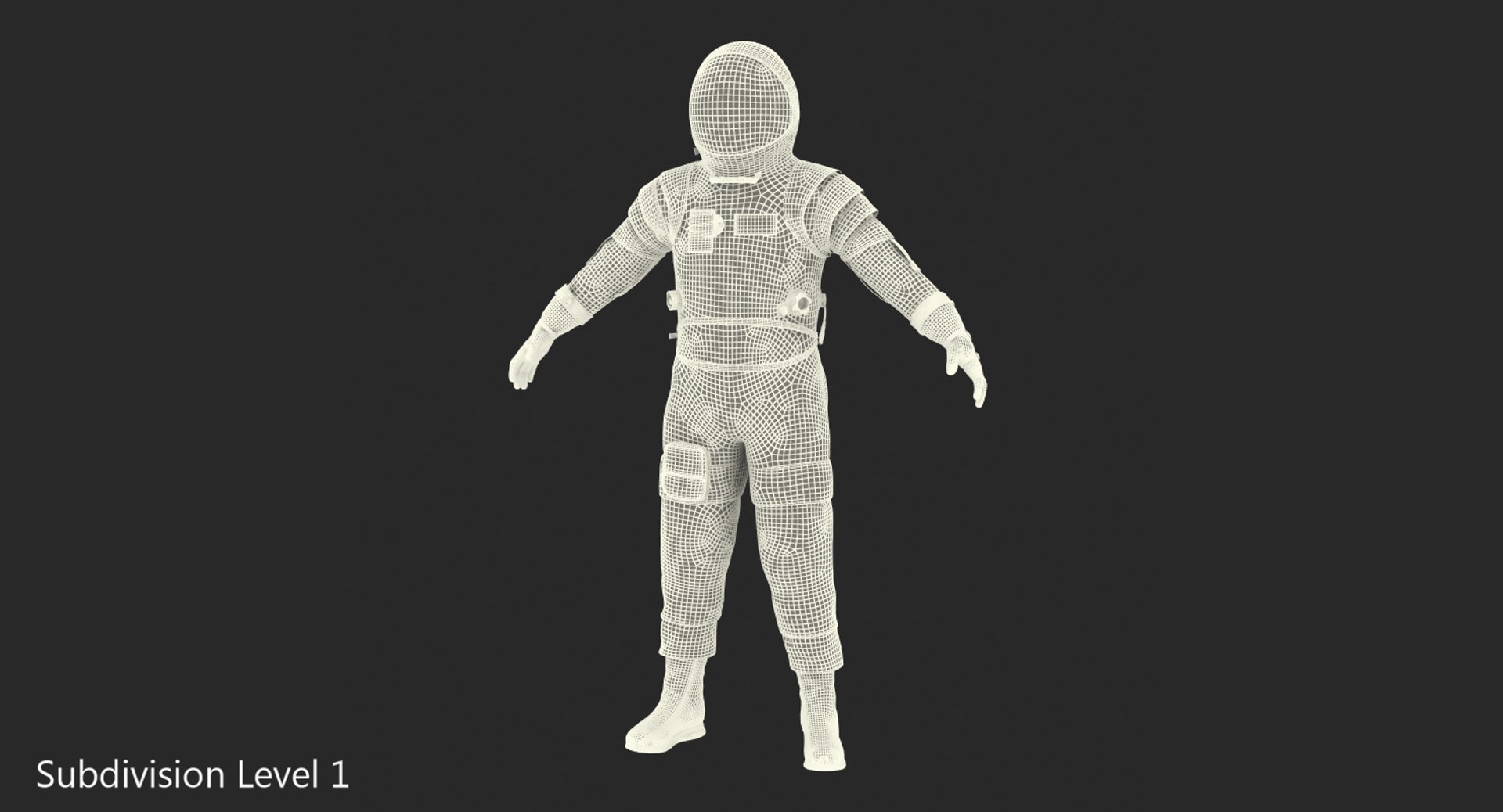 Astronaut Spacesuit Space Helmet 3D Model - TurboSquid 1392210