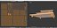 obj pbr uv-textured wheeled table