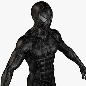 3D SPIDER-MAN Sam Raimi Symbiote Suit model