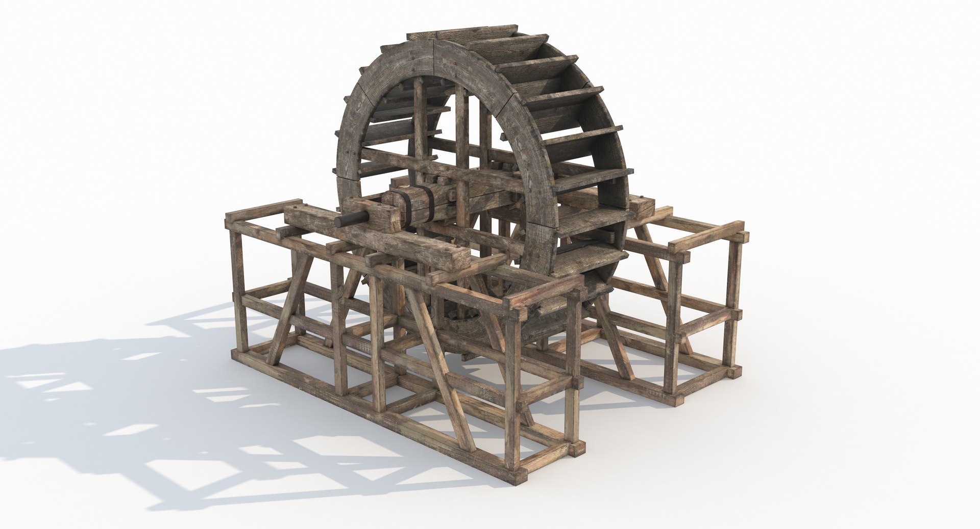 3D Water Mill Model - TurboSquid 2284653