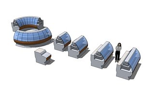 3d retail store model