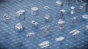 Spacecraft parts Kitbash