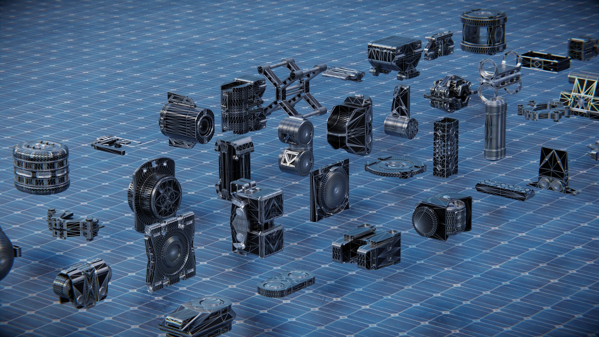 3D Various Kitbash 3D - TurboSquid 2015815