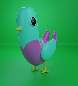 Lowly Poly Hen