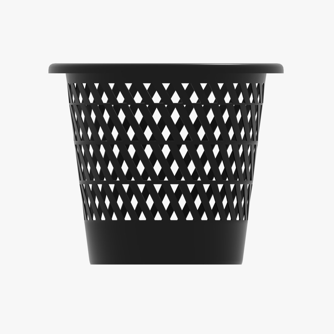 Wastebasket Waste Basket Model TurboSquid 1375110