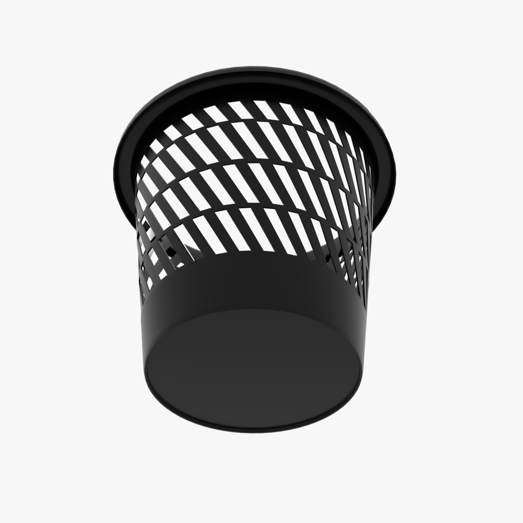 Wastebasket Waste Basket Model TurboSquid 1375110