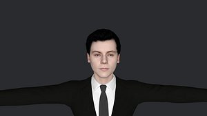 Harry Styles Hyper Realistic Full Body Fully Rigged 3D Character