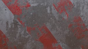 Concrete Barrier LOW POLY 3D