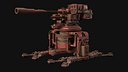 Sentry Gun-1-Red-Rusty