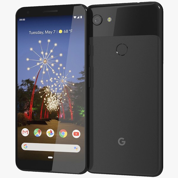 realistic google pixel 3a 3D