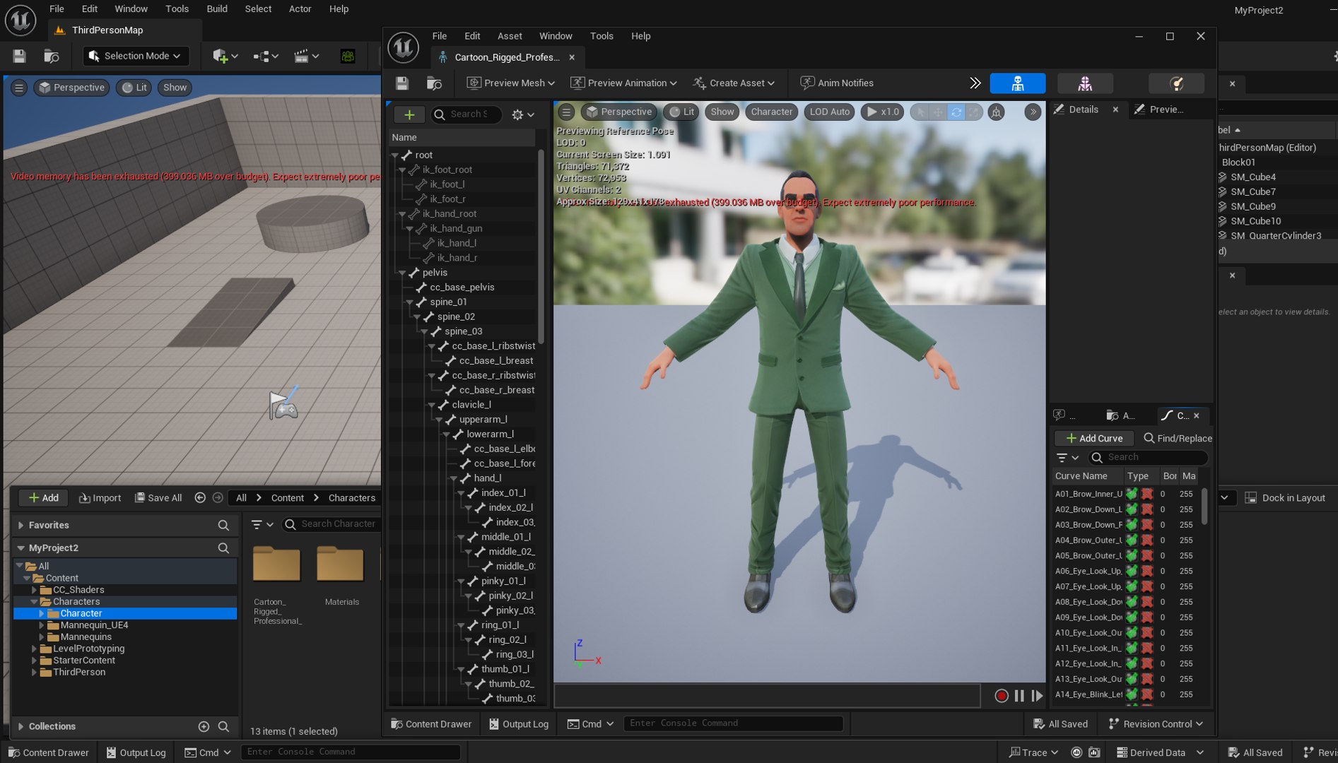 3D Cartoon Rigged Professional Business Man Character 3D Model ...