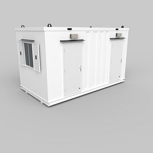 3D model Portable Container Cabin Office