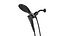 Moen Verso Matte Black Eight-Function 7 Diameter Spray Head Standard With Handshower