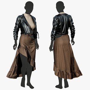 3D Girls Outfit 003