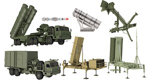 3D Multi Mission Radar and missile launch system  collection