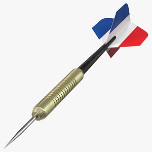 Dart with France Flag