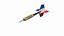 3D Dart with France Flag