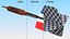 3D Dart with France Flag