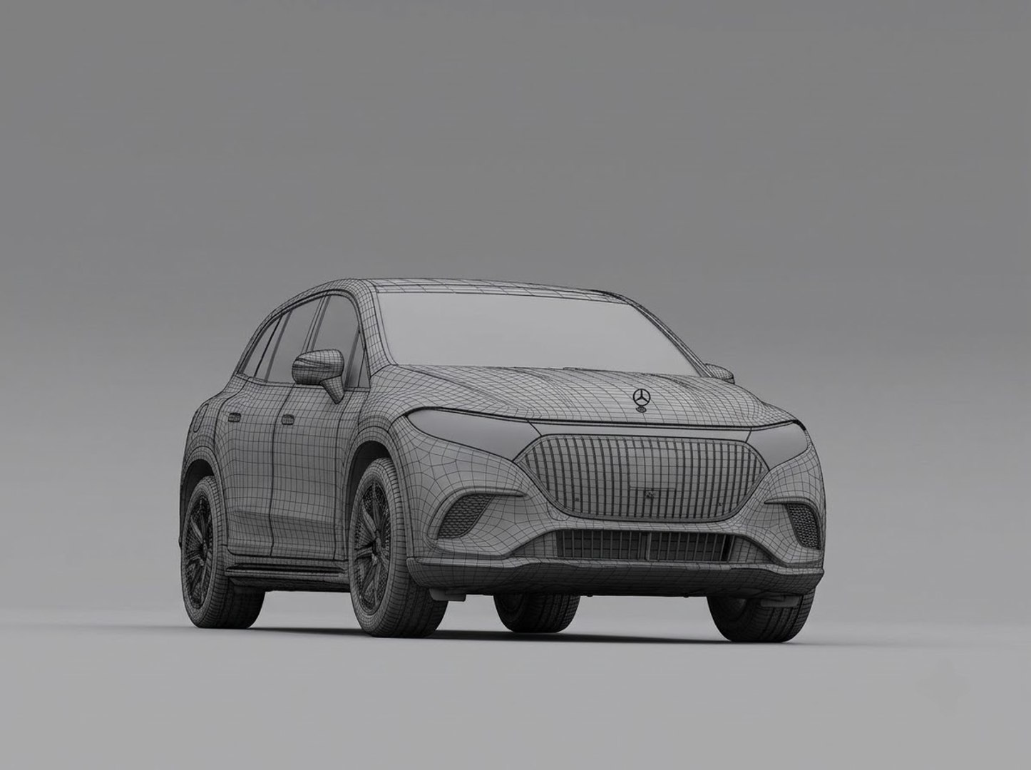 2024 Mercedes-Maybach EQS 680 Night Series Electric SUV 3D - TurboSquid ...