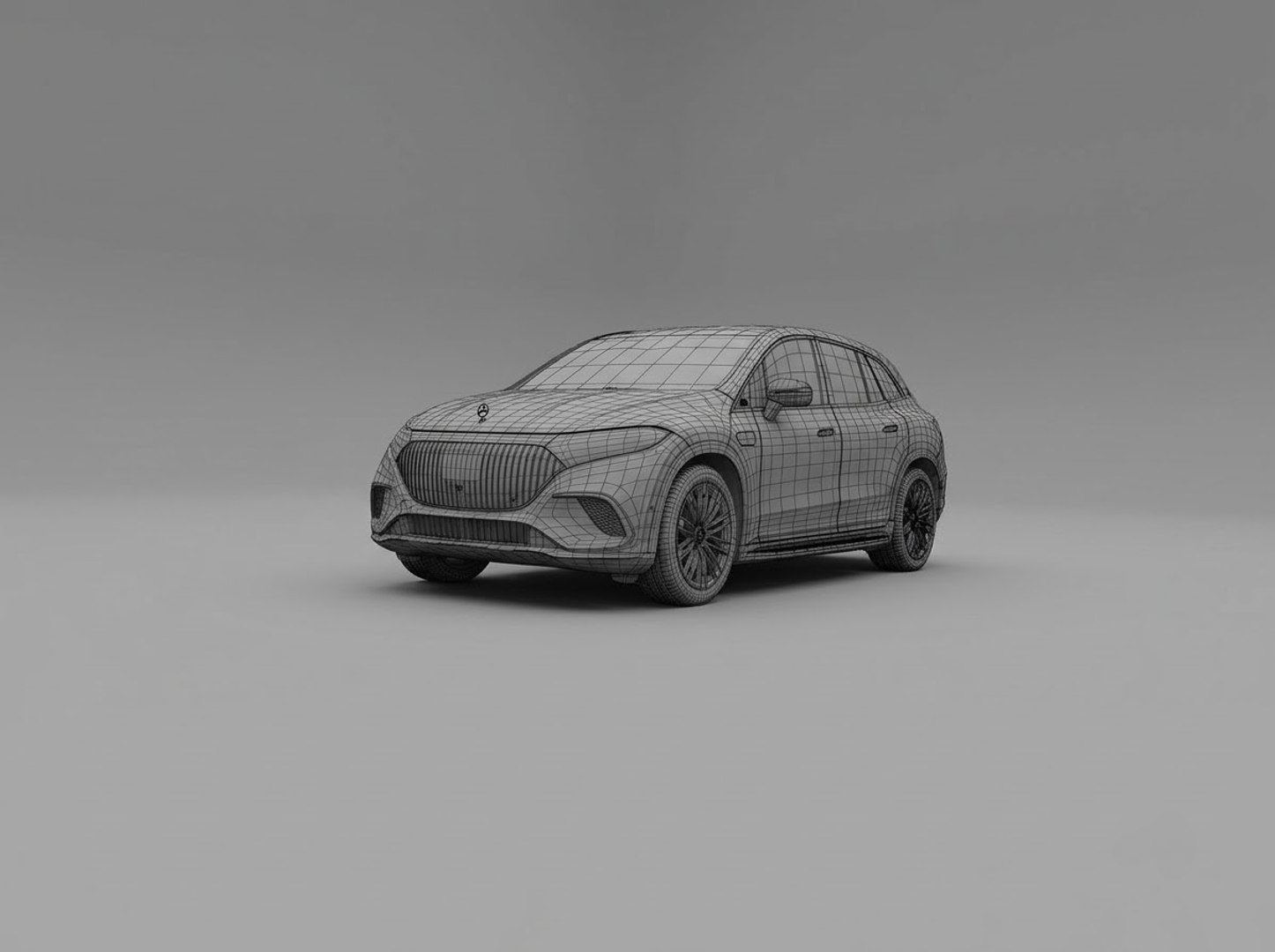 2024 Mercedes-Maybach EQS 680 Night Series Electric SUV 3D - TurboSquid ...
