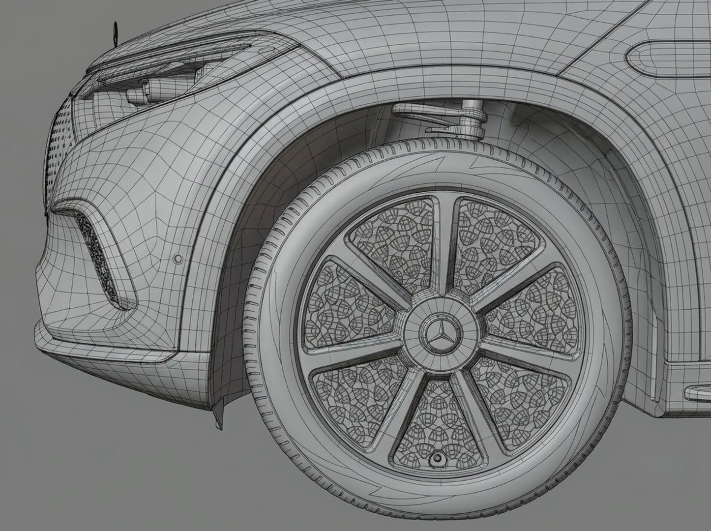 2024 Mercedes-Maybach EQS 680 Night Series Electric SUV 3D - TurboSquid ...
