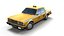 city traffic cars taxi model