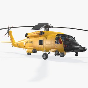 3D model Sikorsky MH-60T Jay Hawk Complex Animation