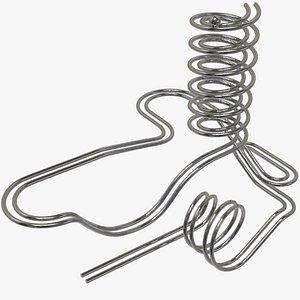spacerail rollercoaster 3D model