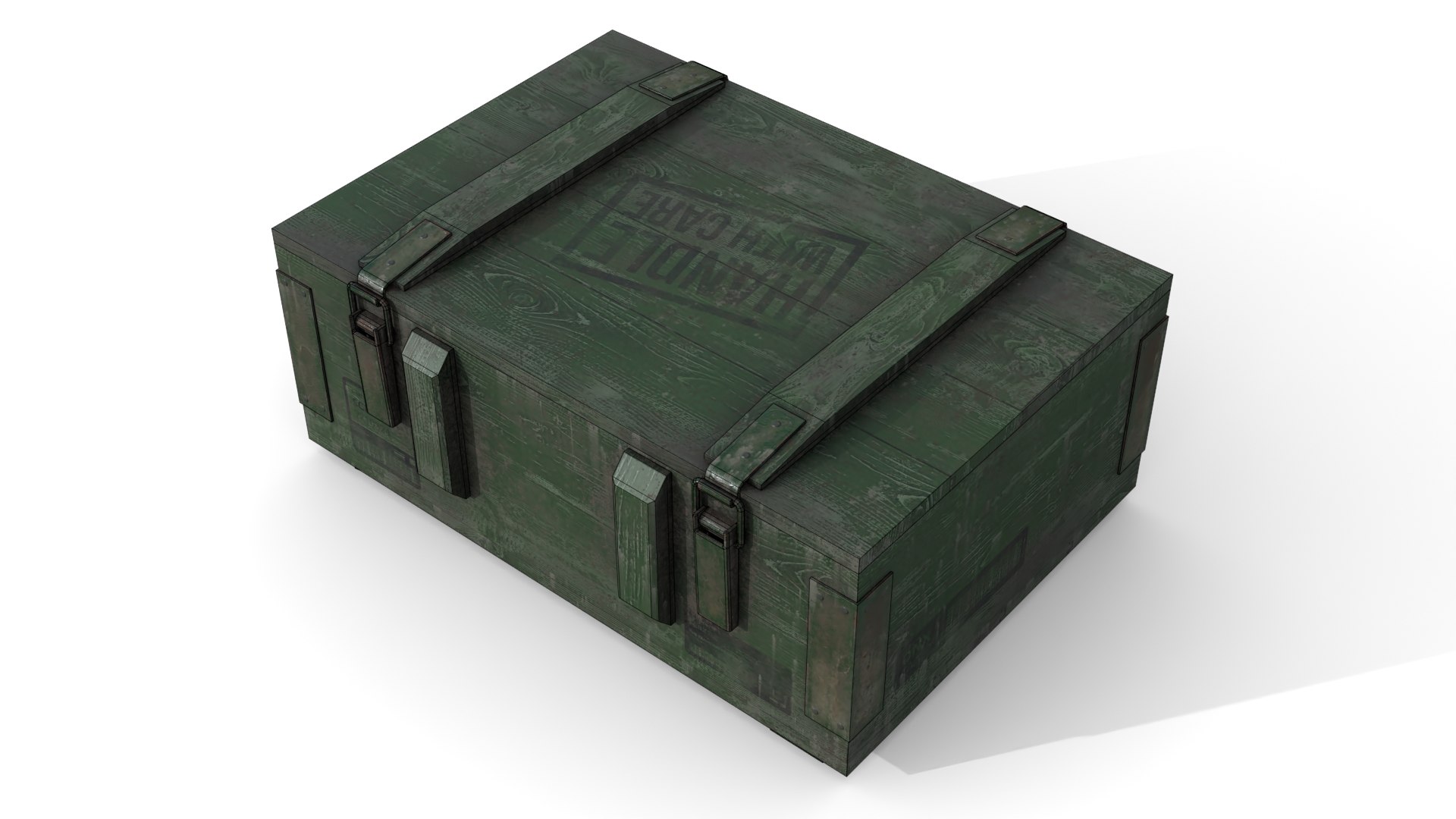 3D Military Case - TurboSquid 1718417