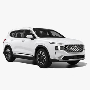 3D model Hyundai Santa Fe Hyundai SantaFe