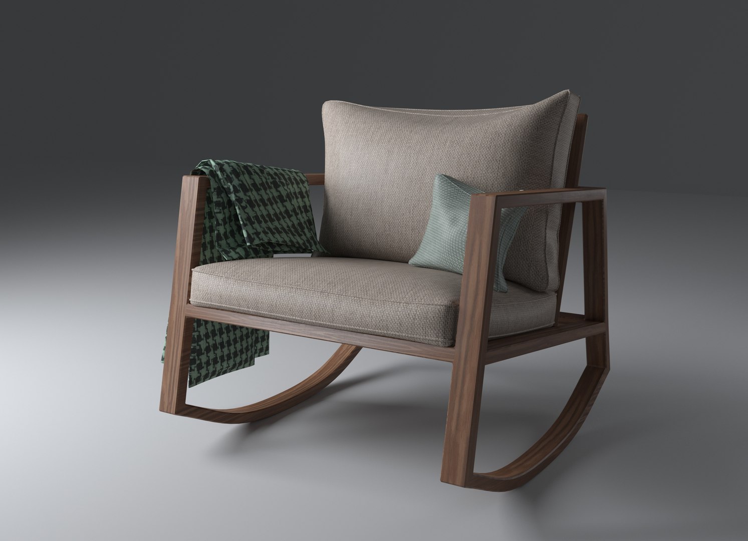Free 3D Rocking Chair - TurboSquid 1828118