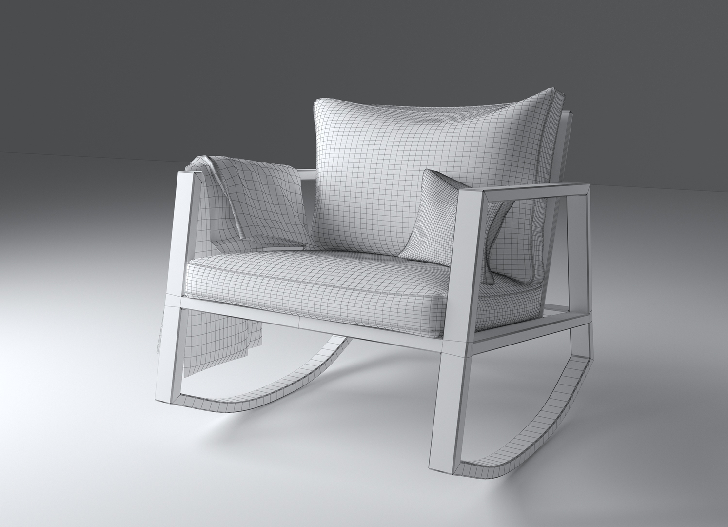 Free 3D Rocking Chair - TurboSquid 1828118