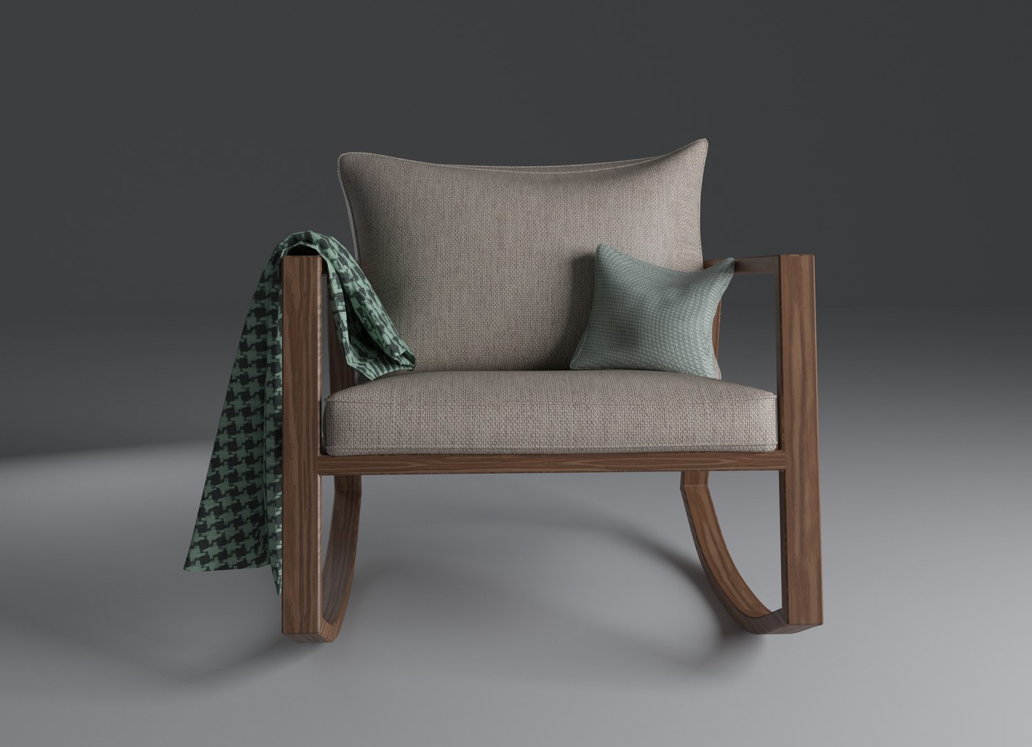 Free 3D Rocking Chair - TurboSquid 1828118