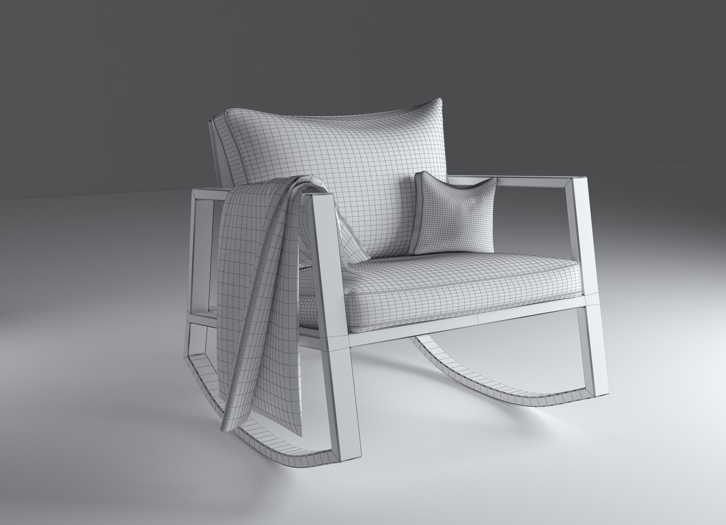 Free 3D Rocking Chair - TurboSquid 1828118