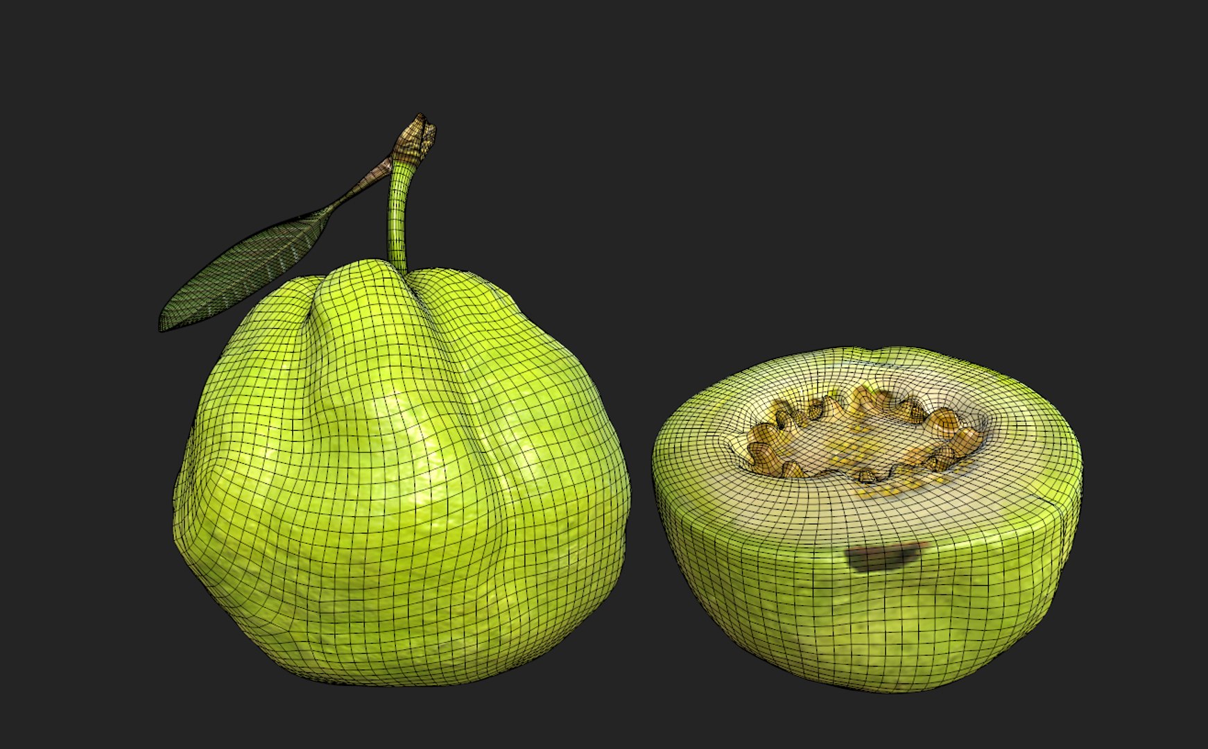 3D Green Guava https://p.turbosquid.com/ts-thumb/xo/ADZe0n/55/screenshot_4/png/1742740716/1920x1080/fit_q87/4d327b1de35e2e82faf0ff6a56ab3e7bf111a3a1/screenshot_4.jpg
