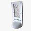 3d photoreal digital alarm clock model