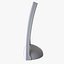 3d photoreal digital alarm clock model