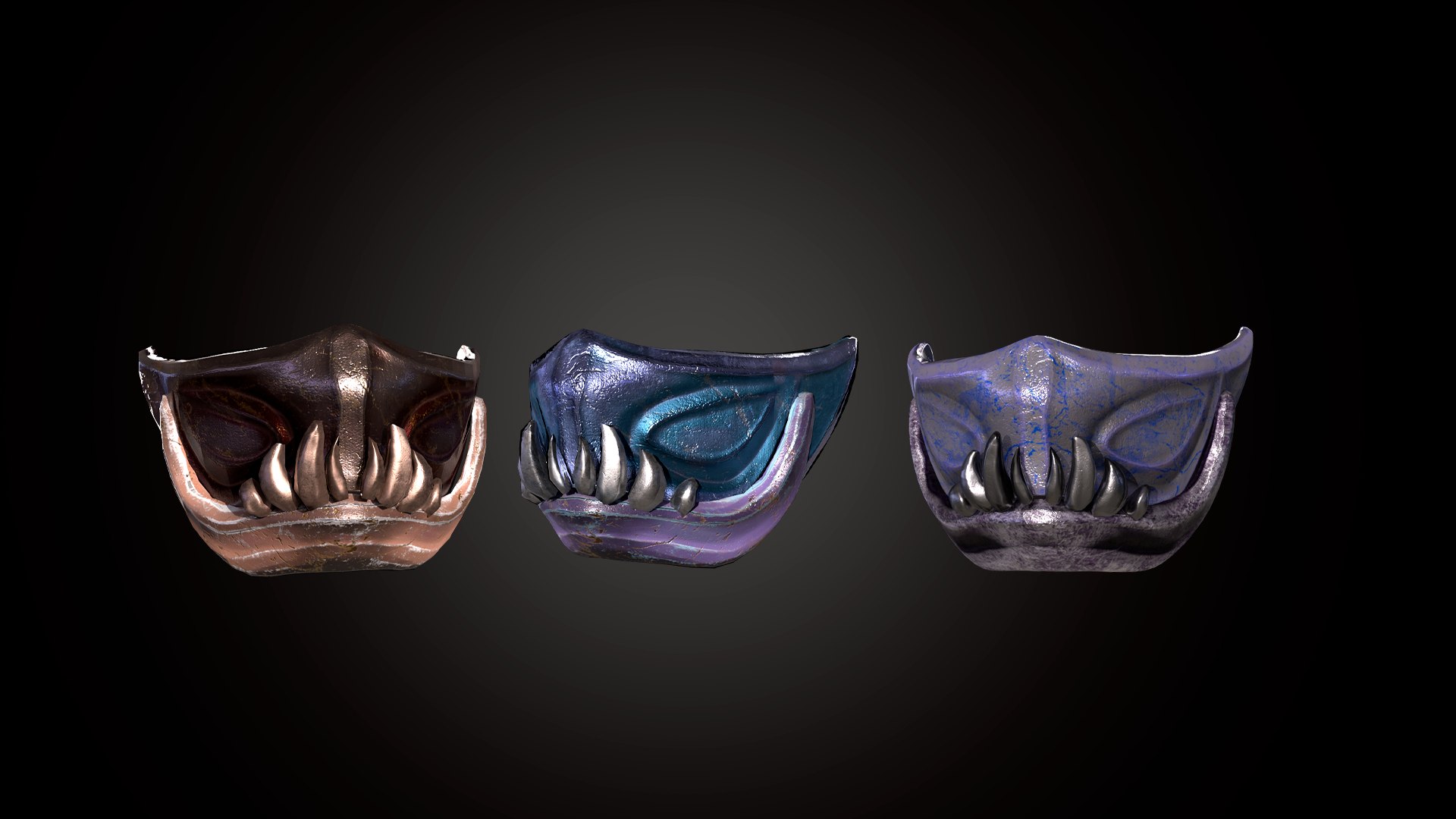 3D Masks Pack Medium https://p.turbosquid.com/ts-thumb/xo/CGprEf/Iz/unity/png/1745163056/1920x1080/fit_q87/61be9244ae4df7b1b6ecbb0cc16bbc40dcdbf109/unity.jpg