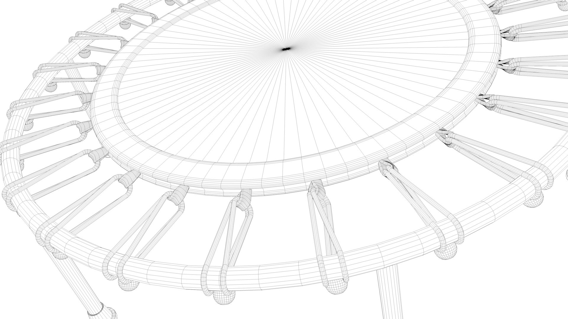 Fitness Trampoline Model - TurboSquid 2047749