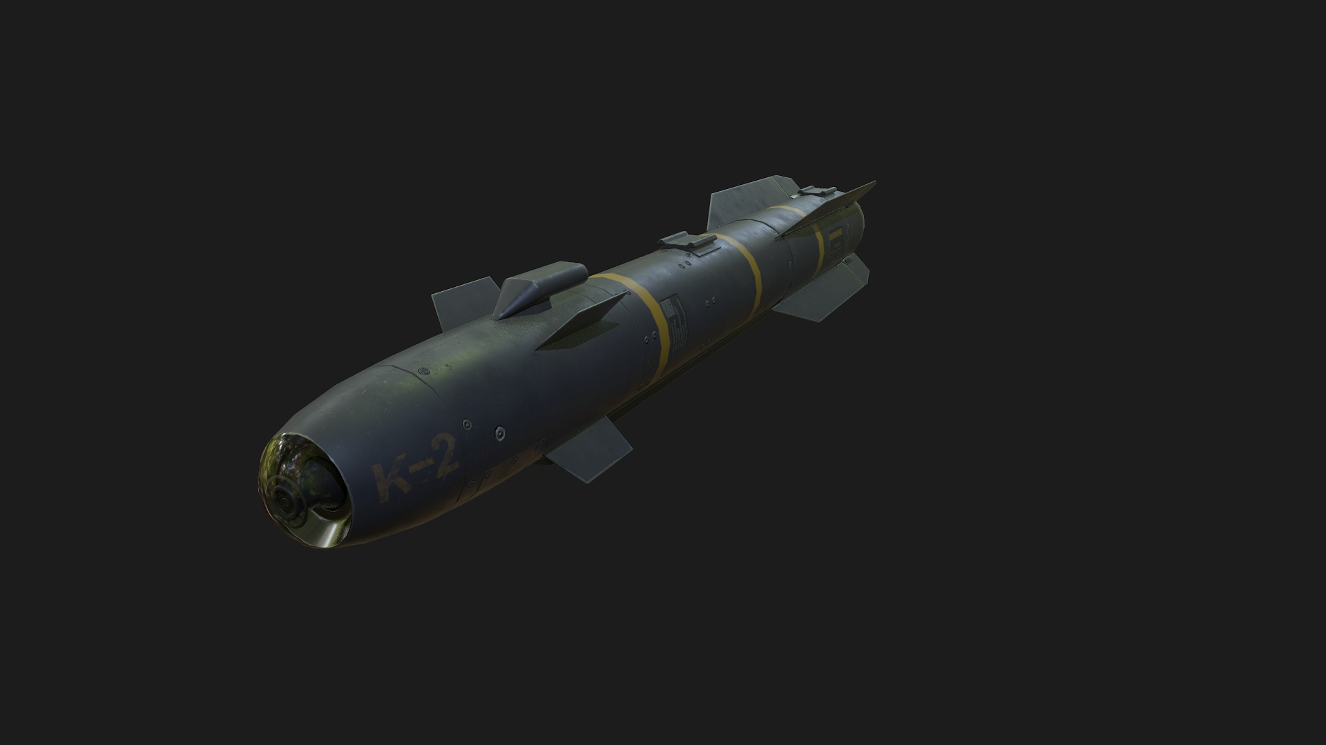 AGM-114 Hellfire 3D Model - TurboSquid 2382052