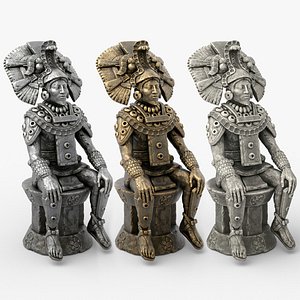 Mayan Chief Statue