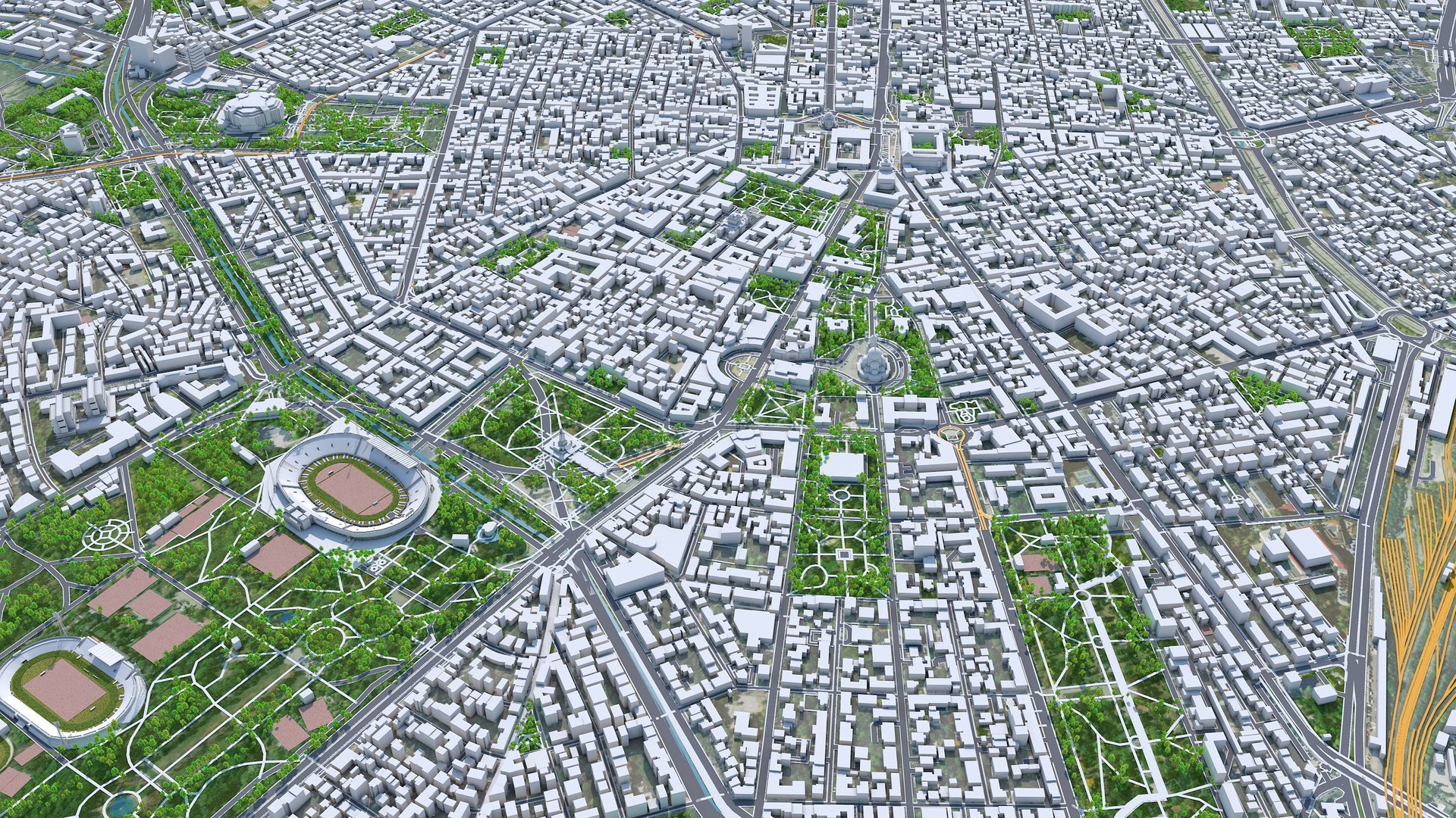 Sofia Downtown Bulgaria 3D Model - TurboSquid 1989782