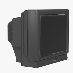 CRT TV 1 3D model